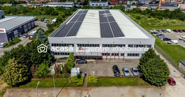 Oportunitate: Hală de producție și depozitare cu birou...