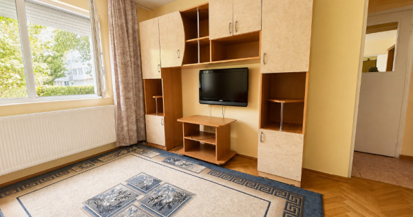 Apartament 2 camere, mobilat, utilat, parter inalt, zona Astra!