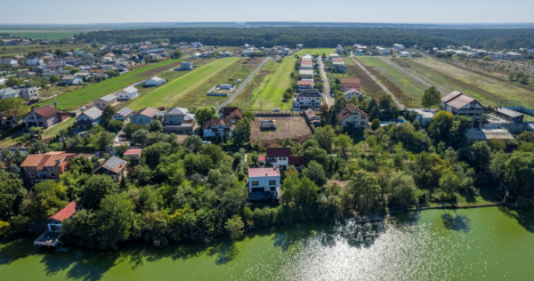 BRANESTI, TEREN 1400 MP, DESCHIDERE 32 MP, VEDERE LA LAC!