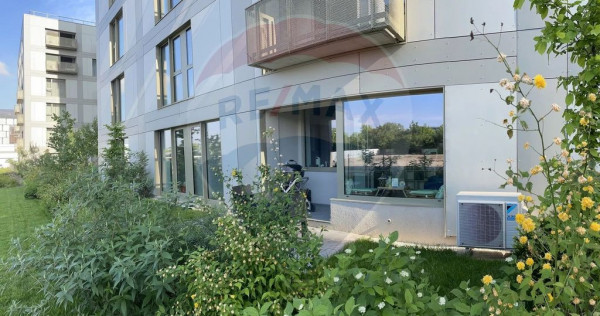 Apartament 3 camere cu gradina proprie Aviatiei Park/ Her...