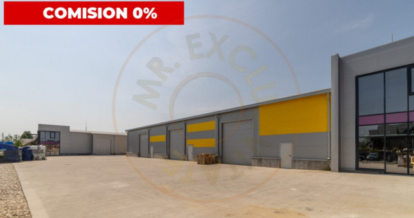 0% Comision-Inchiriere 2 hale noi zona Bascov la DN 7C