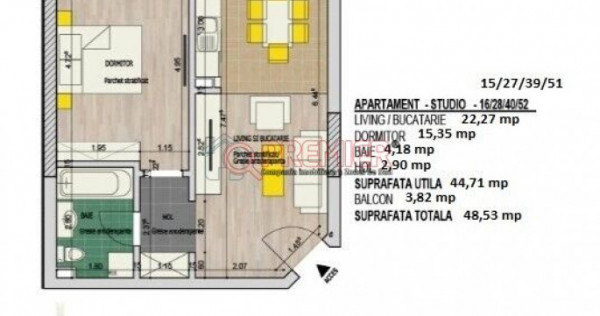 Metrou Aparatorii Patriei - 7 minute - 2 camere - studio -