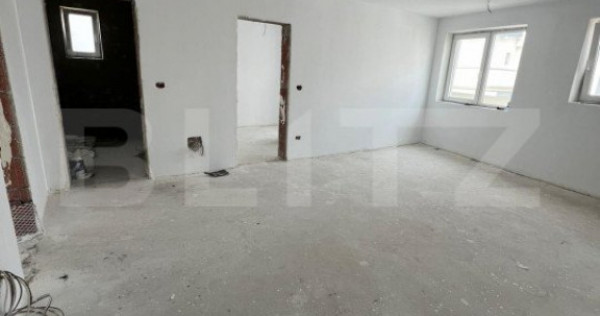 Apartament 3 camere etaj 3 bloc nou zona Nord Semifinisat