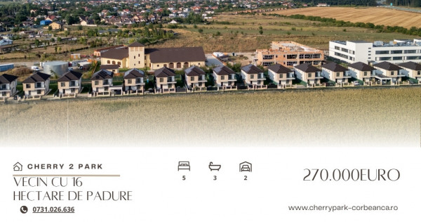Case de vanzare - Corbeanca Complex Cherry Park 2 Faza a Dou