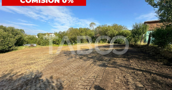 Teren intravilan 2039 mp de vanzare cu PUZ in Cisnadioara Si