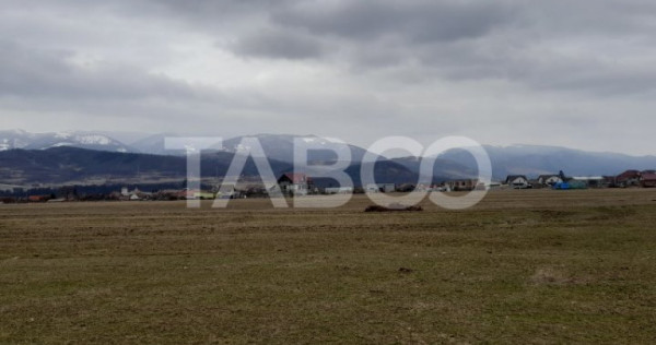 Teren intravilan 11.400 mp deschidere 45 ml in Talmaciu zona