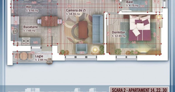 Direct Dezvoltator-2 camere, 51.6 mp, COMISION 0