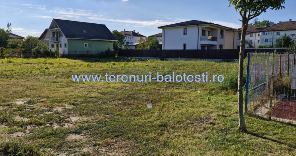 Teren in Balotesti,langa Dn1,1 km de Therme, 2400mp