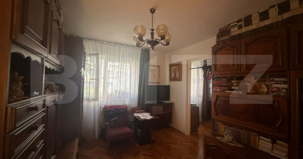 Apartament cu 3 camere la parter inalt, boxa si parcare in M