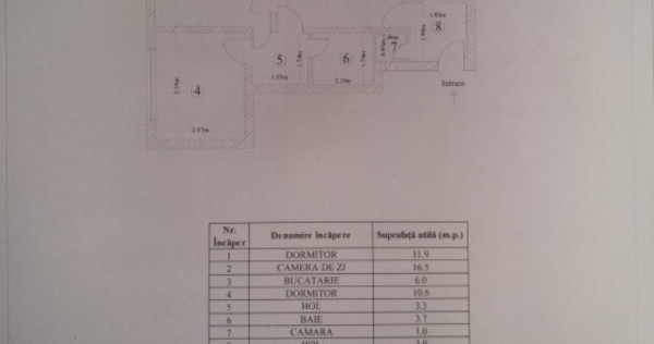 Apartament 3 camere - bloc fără risc - Palas Campus