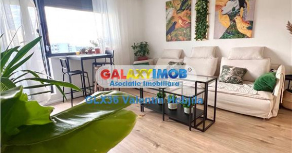 Apartament 2 camere mobilat Baneasa Greenfield vedere parc