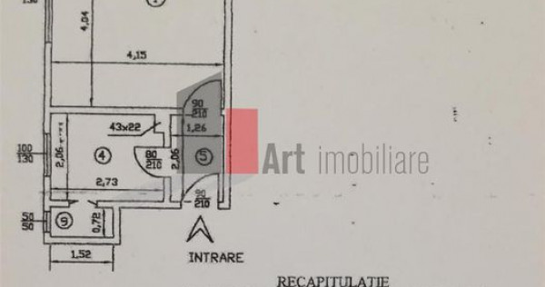 Vânzare apartament 3 camere Cantemir-Mărășești