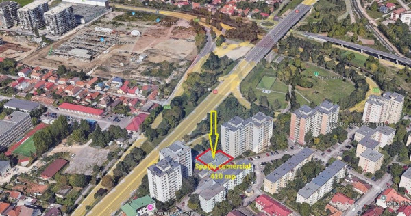 Spatiu comercial 397 mp, zona Tudor Vladimirescu