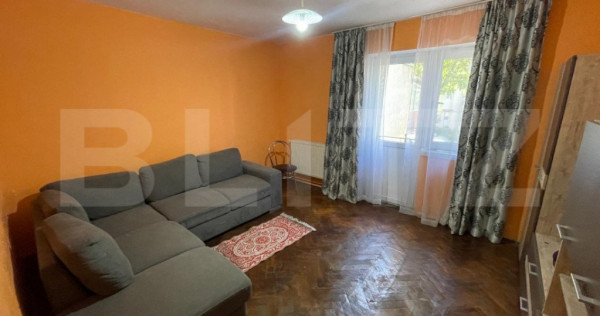 Apartament 2 camere, decomandat, etajul 1, langa Liceul Spir