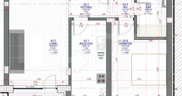 Apartament 2 camere | Mehala | Loc de parcare inclus in pret