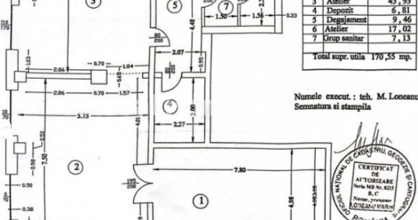 170MP Spatiu Comercial Compartimentat | Stirbei Voda - Ultra