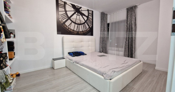 Apartament 2 camere, 52mp, mobilat modern, parcare, zona Tei