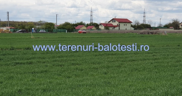 Teren Balotesti,padure Sri, 400mp