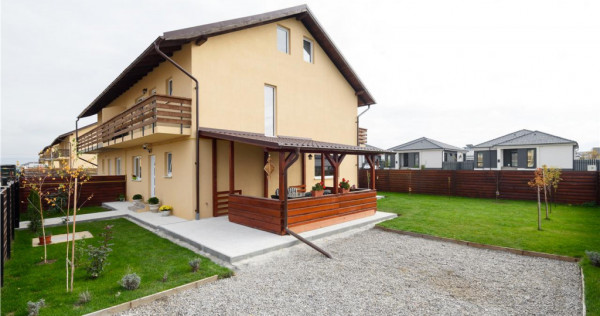 Casa noua cu 4 dormitoare in cartier Izvor