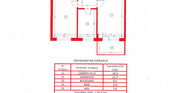 2 cam.61 mp,decomandat,bloc nou,str. Recea,cu loc de parcare exterior