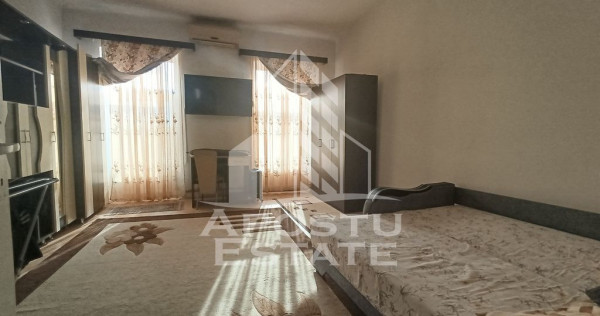 Apartament 1 camera, centrala proprie, mobilat si utilat,...