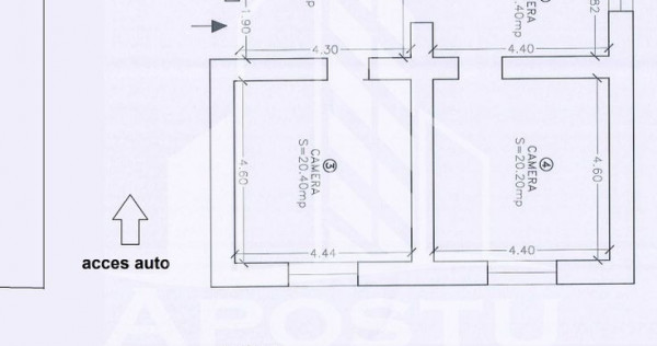 Spatiu comercial de inchiriat in Giroc pe strada principala.