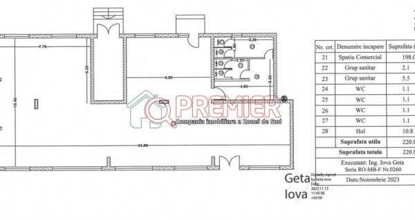 Popesti Leordeni - Spatiu 220mp - parcari si terasa