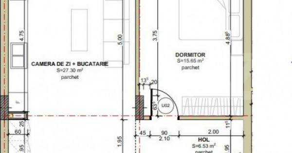 Apartament 2 camere, FINISAT sau SEMIFINISAT, TVA inclus