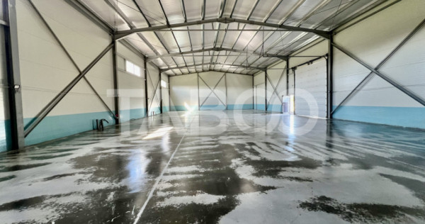 Hala industriala de vanzare 528 mp utili zona Vest a Sibiulu