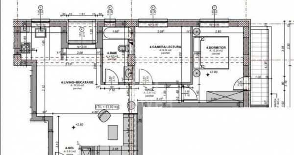 Apartament 3 camere | Zona Calea Șurii Mici