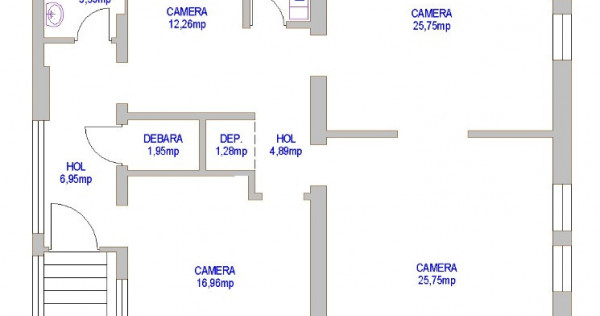 Apartament 4 camere zona centrala