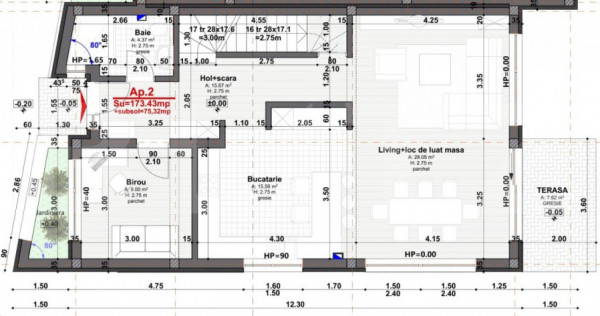 Casa cu 4 camere, 275 mp, zona Big-Manastur