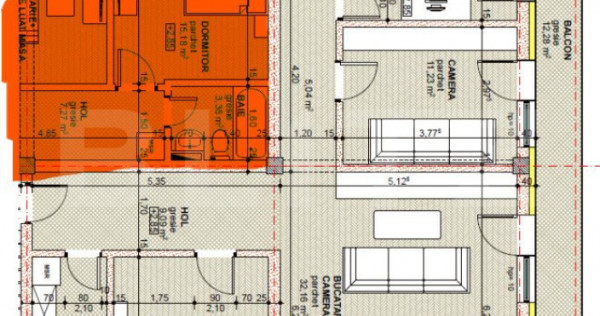 Apartament 4 camere, bloc nou, zona Libertatii