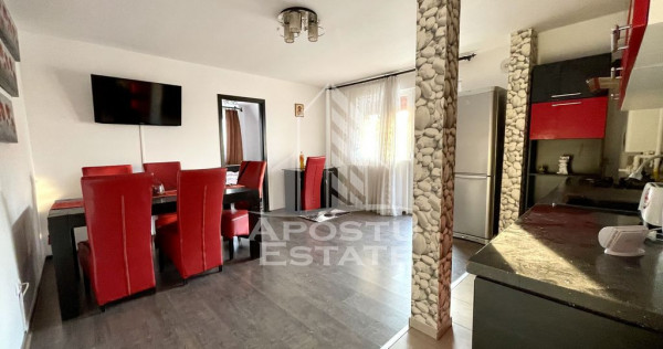 Apartament cu 3 camere, centrala proprie, zona Spitalului...