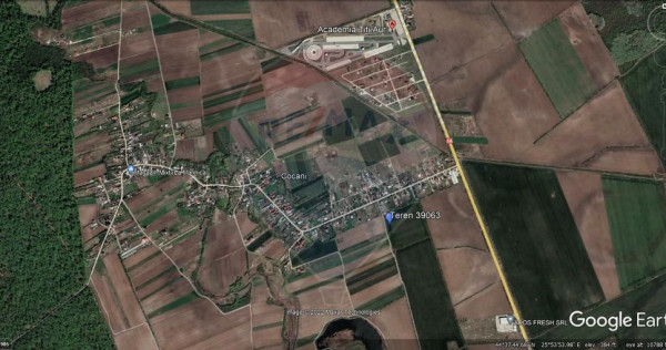 Teren Cocani Crevedia 39.063 mp posibilitate extindere cu...