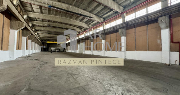 Hala industriala 2500 birouri platforma betonata zona Nord