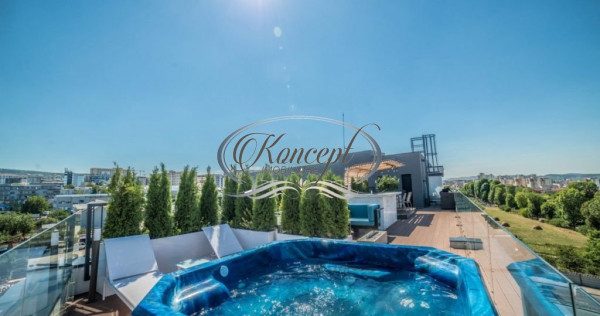 Apartament spatios cu terasa si parcare, pe Calea Turzii