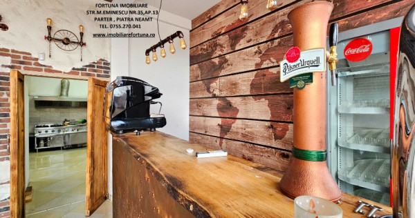 Spatiu comercial/Restaurant,tarasa ,gradina de vara,1 Mai-de inchiriat