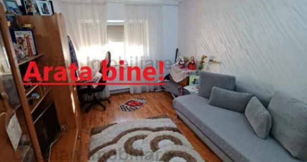 2 camere, Bine intretinut, 52 mp, zona Radu Negru - Capatul