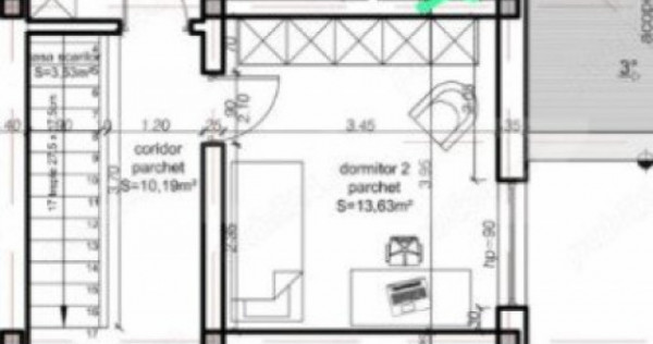Duplex 4 camere, cu garaj si CTh, Su=143 mp, St=435mp, Dumbr