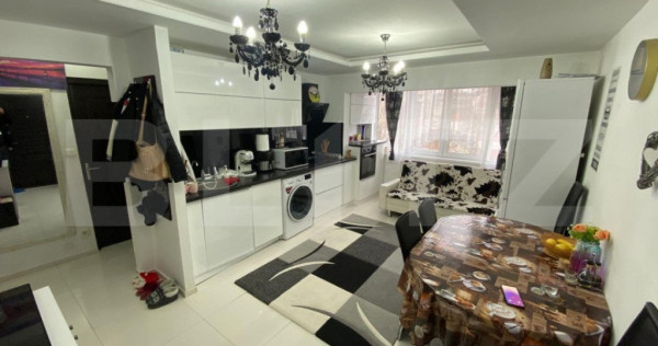 Apartament 3 camere, 55mp, parcare, mobilat si utilat, Baciu