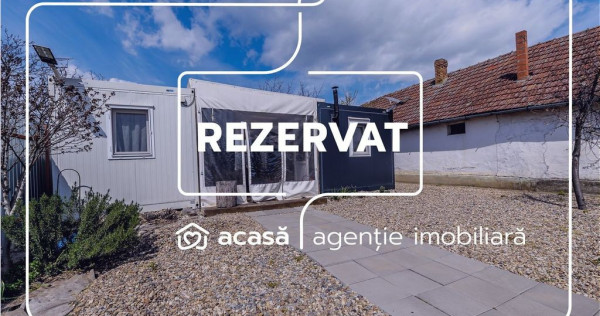 REZERVAT! Casa - tip container - Teren 1987 mp - Turnu - ...