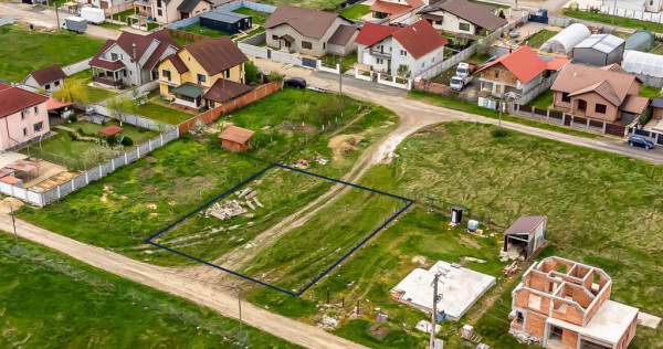PRET NOU! Teren intravilan 748 mp - Sanleani, Arad - COMI...