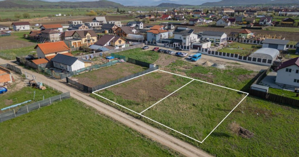 Teren 479 mp pentru construcții locuințe, Bod, utilită...