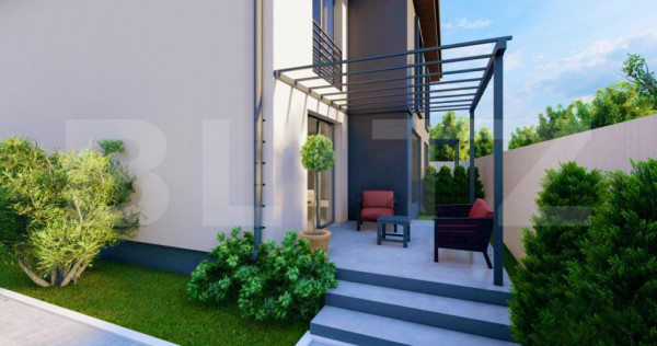 Duplex frumos, 3 dormitoare, 2 bai , 5 camere, 120mp utili,