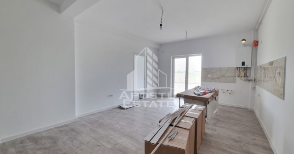 Apartament cu 3 camere si gradina, bloc nou, zona Toronta...