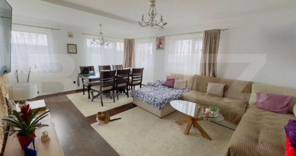 Apartament de vanzare, cu 3 camere, 100 mp, zona Breazu