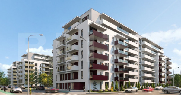 Apartament cu 2 camere, 60 mp, Ansamblu Rezidential, zona RI