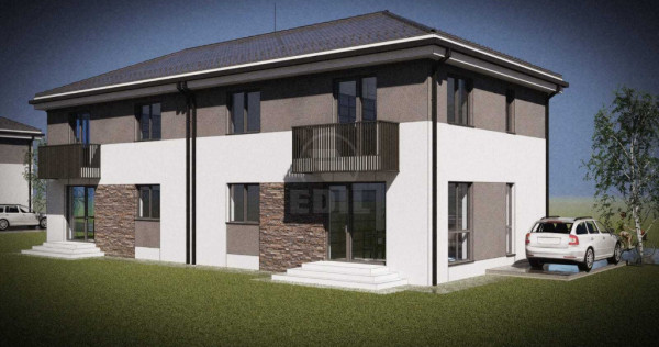 Duplex semifinisat zona Tautiului,ansamblu cu parc propriu