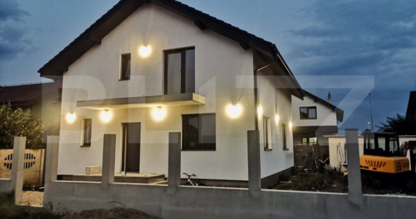 Casă spațioasă, 169 mp, 4 camere, terasă, Micești, Oriz
